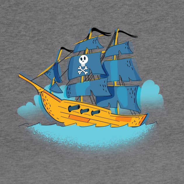Pirate Ship by nickemporium1